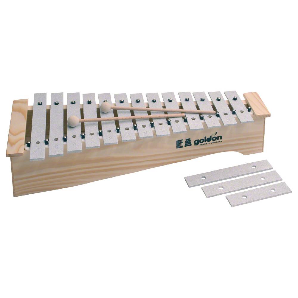 Sport Tec Alt-Metallophon mit 2 Schlägern