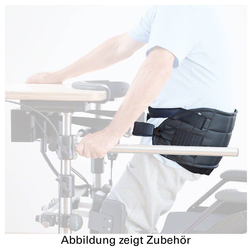 Sport Tec Patientengurt mit Beinschlaufen und Boden für elektrisches Aufrichtsystem