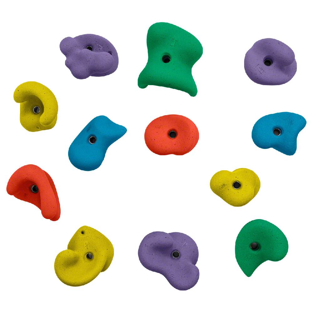 Sport Tec Klettergriff-Set Happy Gibbon + Spider Jugs, 30-tlg Fabrikverkauf