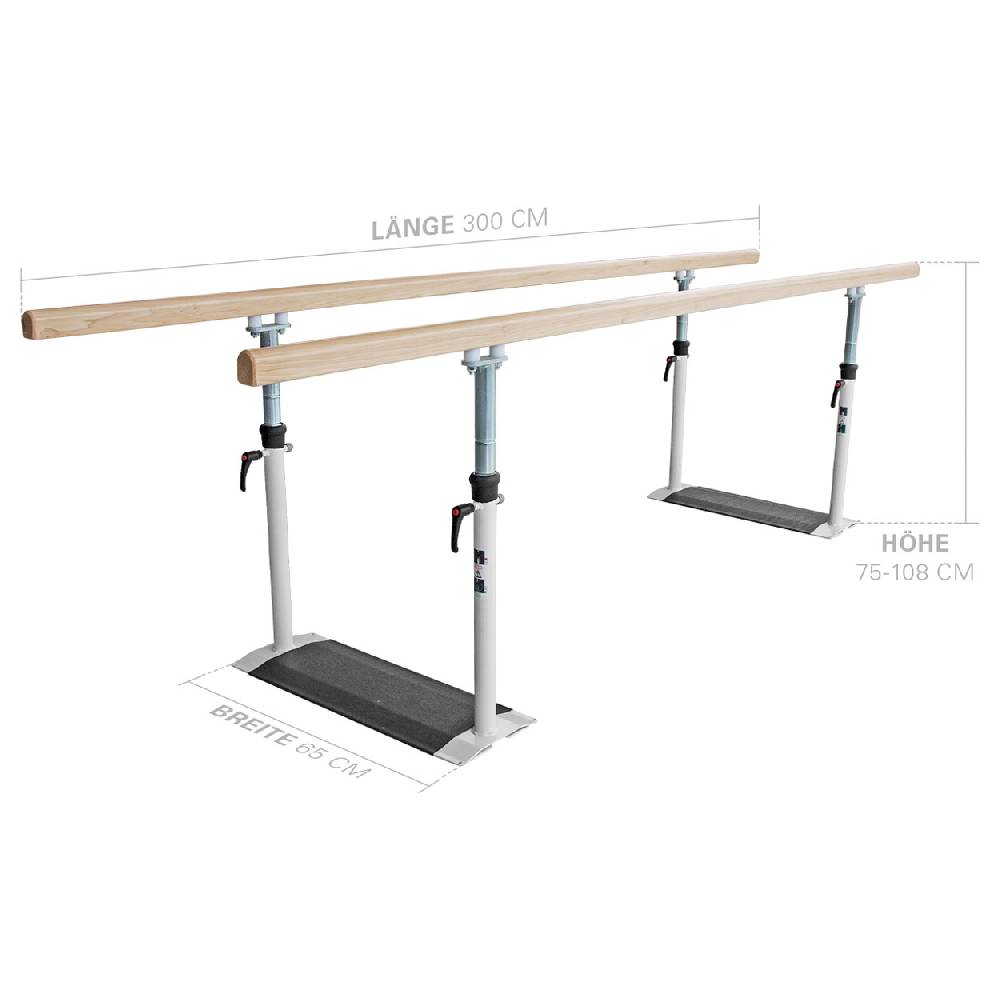 Sport Tec Gehbarren Standard, Holmenlänge 3 m Holme aus Holz Online Shopping