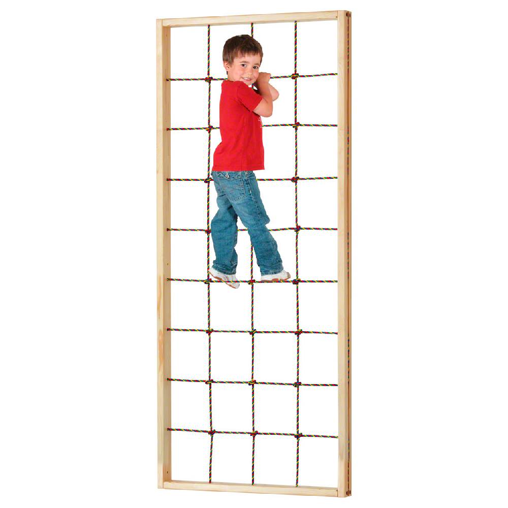 Sport Tec Kletternetz mit Rahmen, 100x230 cm
