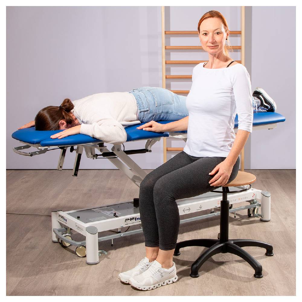 Sport Tec Drehhocker Standard mit Holzsitzfläche und Gleitern Saisonale Angebote