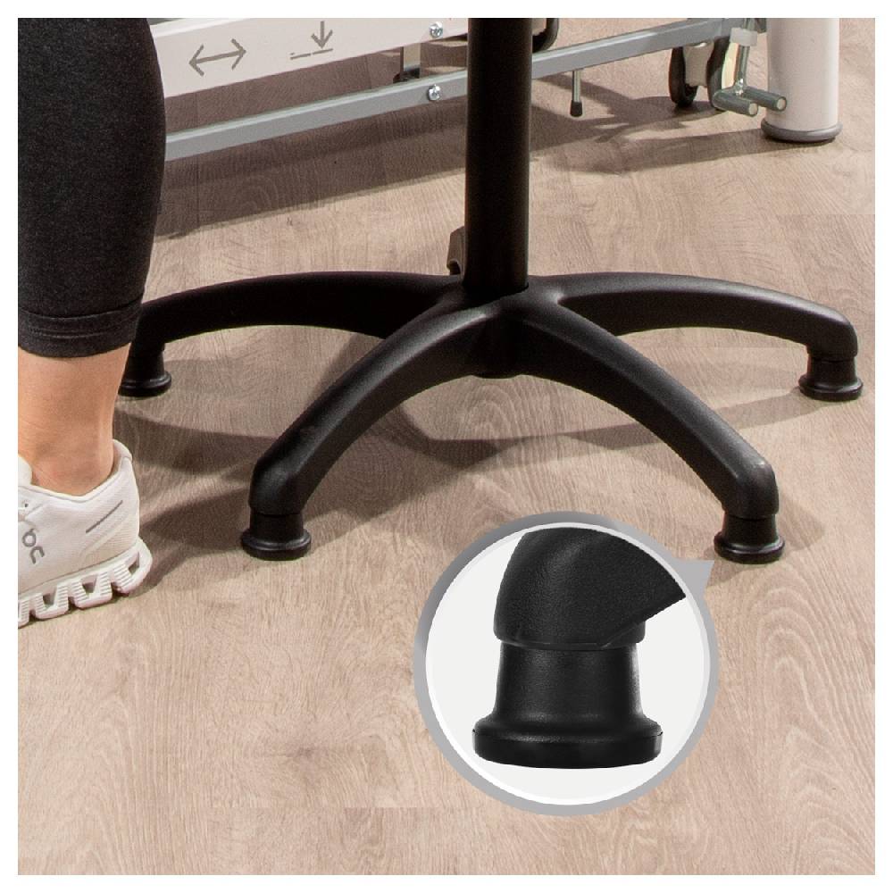 Sport Tec Drehhocker Standard mit Holzsitzfläche und Gleitern Saisonale Angebote
