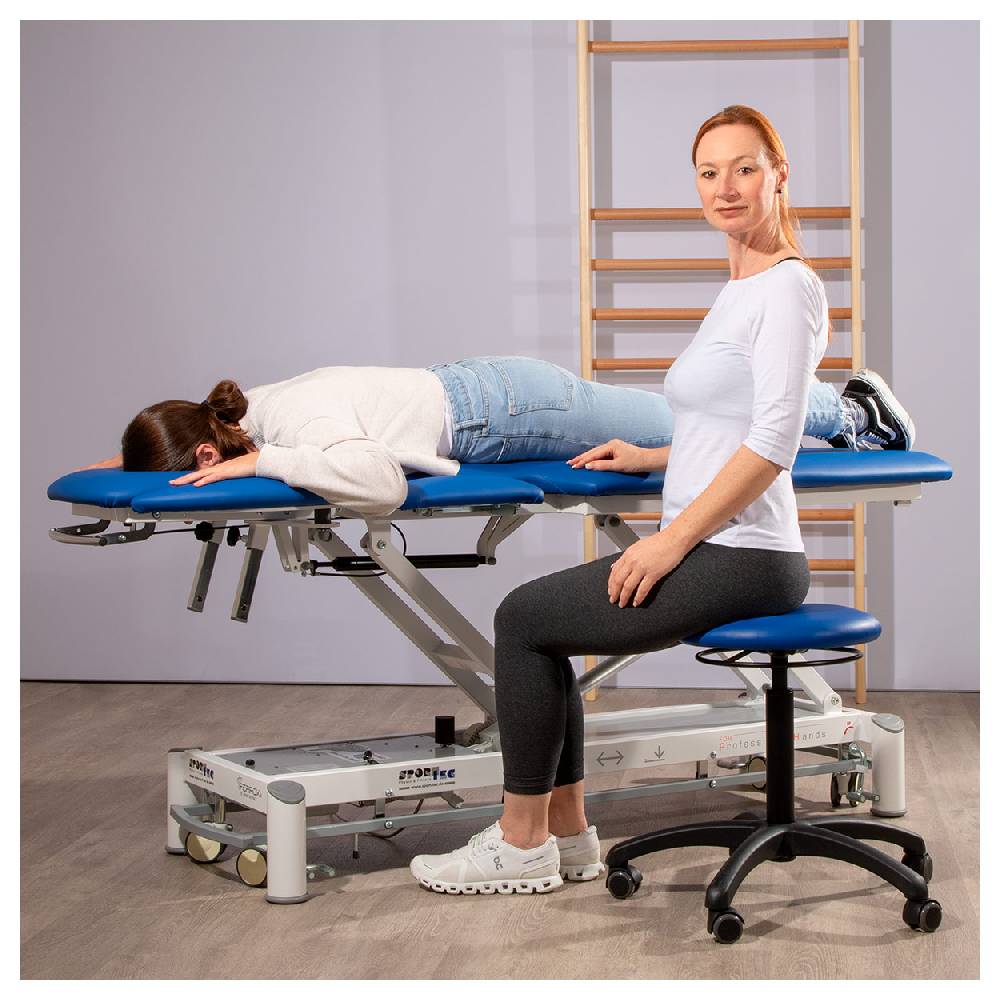 Sport Tec Drehhocker Standard mit Polster und Rollen Riesige Ersparnisse