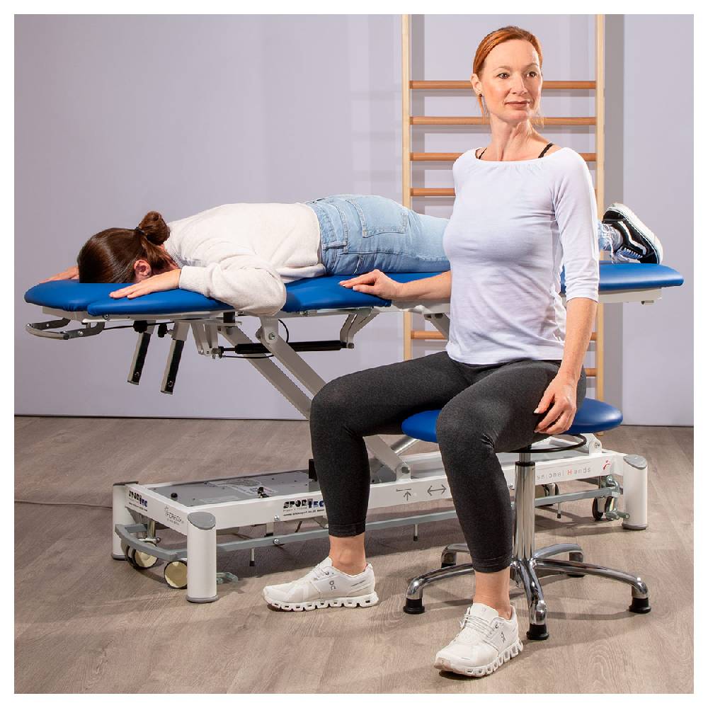 Sport Tec Therapiehocker mit Polster, Exklusiv mit Gleitern Neueste Stile