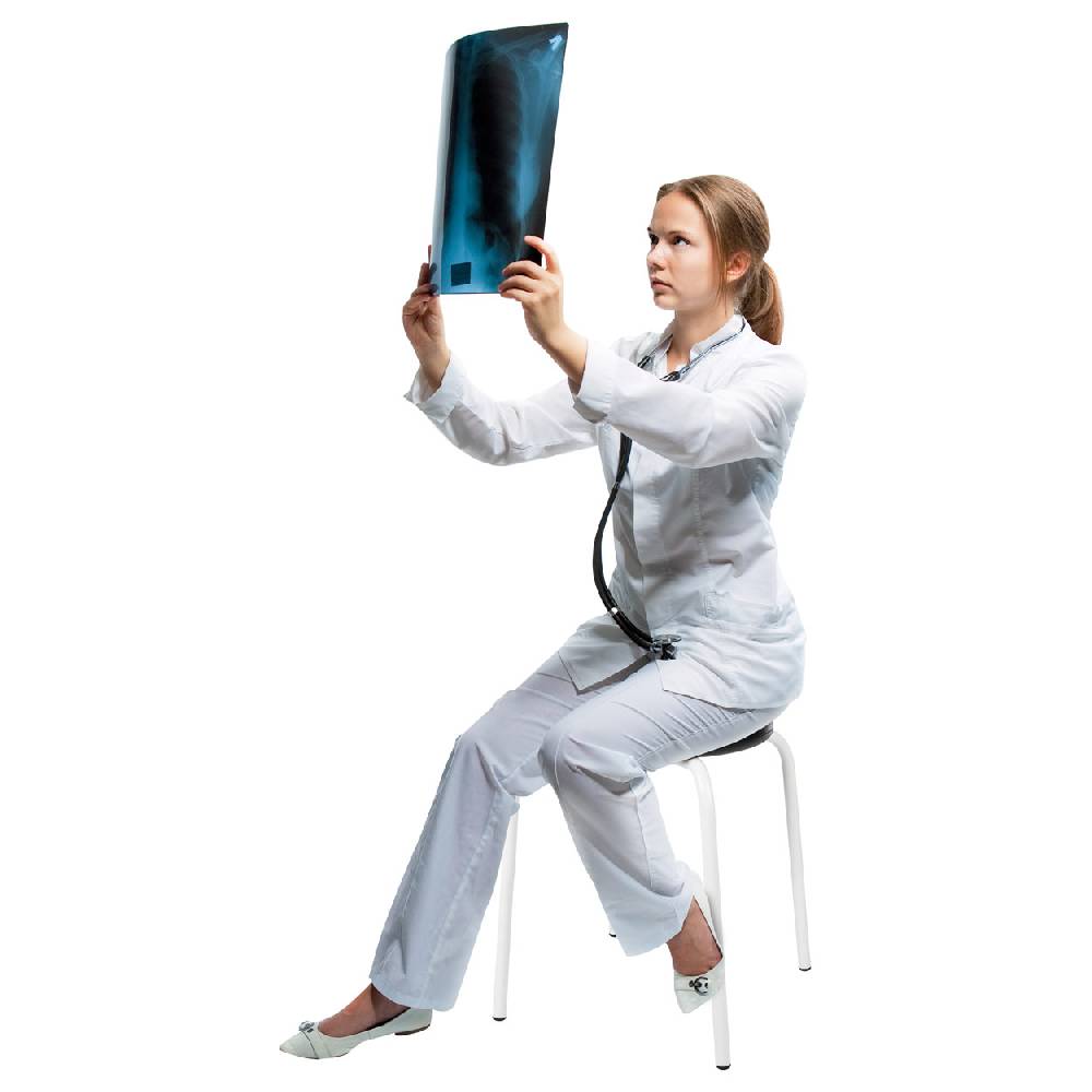 Sport Tec Mehrzweckhocker Standard mit PU-Sitzfläche, ø 35 cm, Sitzhöhe 45 cm Zeitbegrenzte Promotion