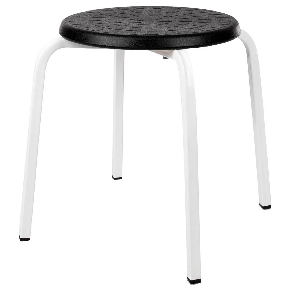 Sport Tec Mehrzweckhocker Exklusiv mit PU-Sitzfläche ø 34 cm, Sitzhöhe 45 cm