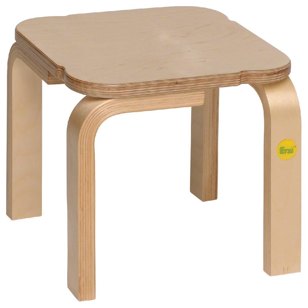 Sport Tec Erzi Hocker 25 aus Formholz, 27x27 cm, Sitzhöhe 25 cm