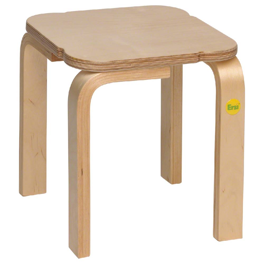 Sport Tec Erzi Hocker 30 aus Formholz, 27x27 cm, Sitzhöhe 30 cm