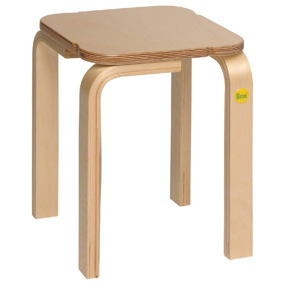 Sport Tec Erzi Hocker 35 aus Formholz, 27x27 cm, Sitzhöhe 35 cm