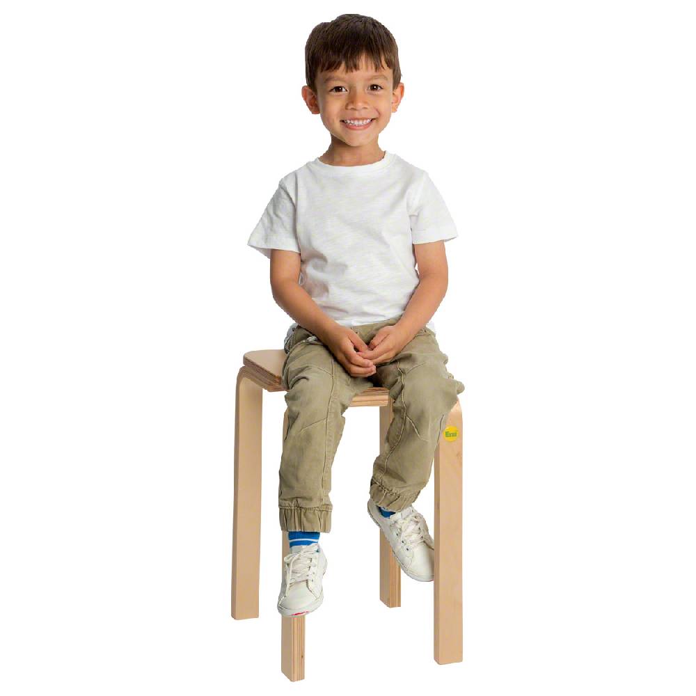 Sport Tec Erzi Hocker 45 aus Formholz, 36x36 cm, Sitzhöhe 45 cm Nur noch ein Tag übrig