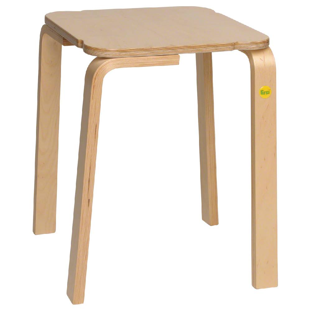 Sport Tec Erzi Hocker 48 aus Formholz, 36x36 cm, Sitzhöhe 48 cm