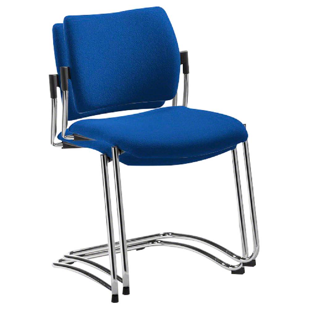 Sport Tec Freischwinger Stuhl mit Polster Fabrikverkauf