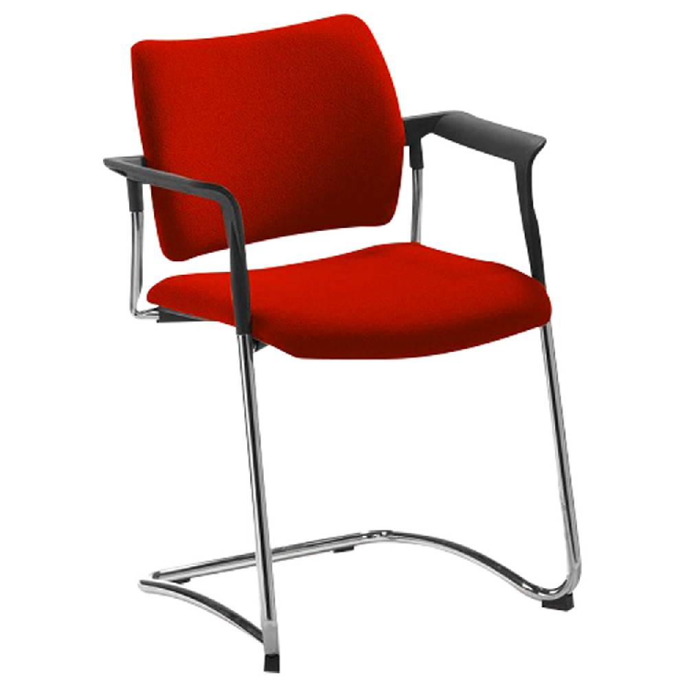 Sport Tec Freischwinger mit Polster und Armlehne