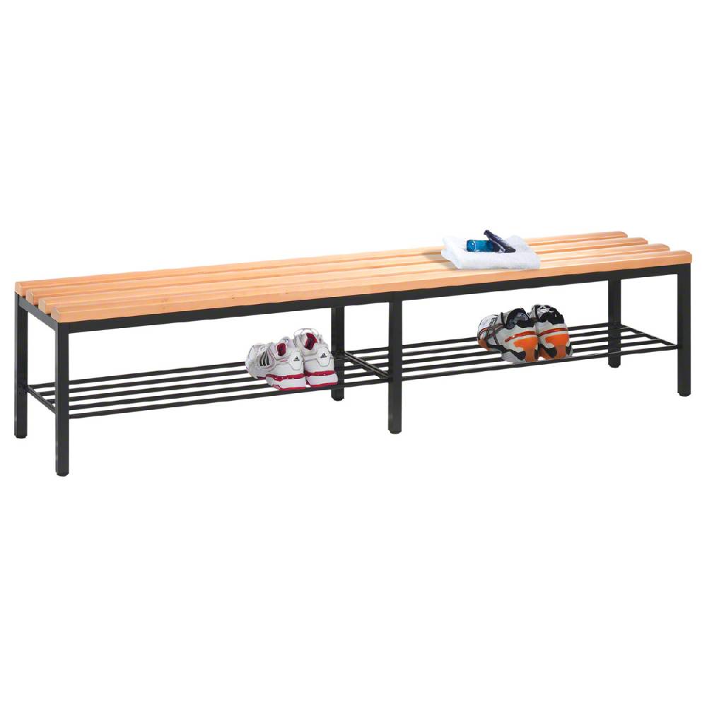 Sport Tec Sitzbank mit Schuhrost, 42x200x35,3 cm
