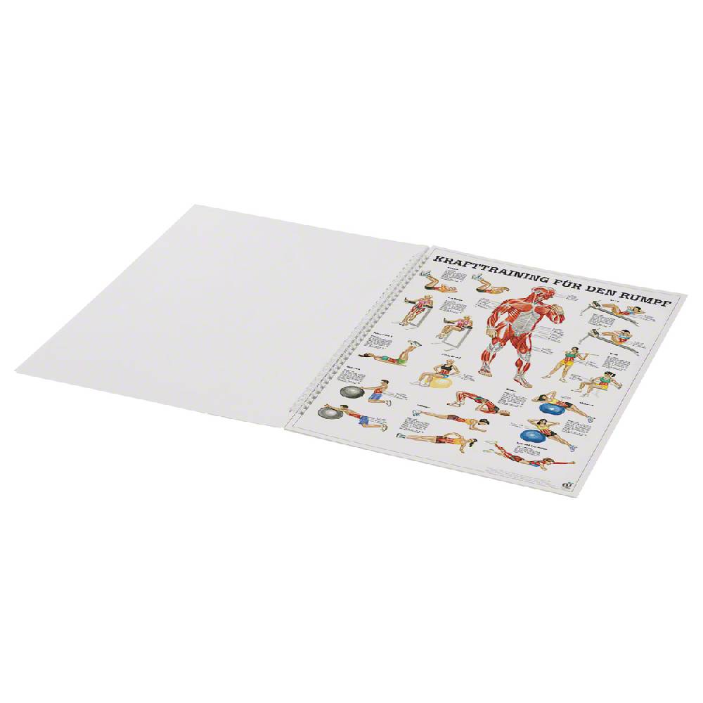 Sport Tec Mini-Poster Booklet "Fitness und Krafttraining", LxB 34x24 cm, 12 Poster Günstig kaufen