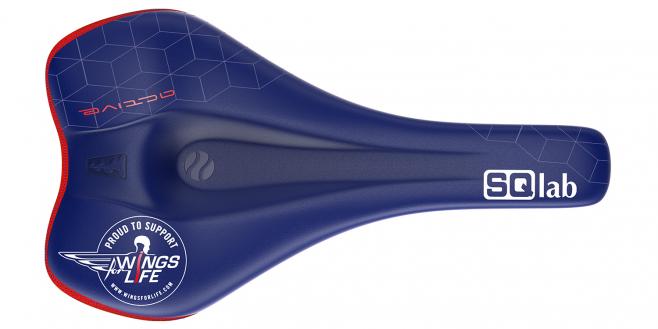 Sqlab Sattel 611 ERGOWAVE® active 2.1 ltd. Wings for Life 15cm Kostenlose Rückgabe