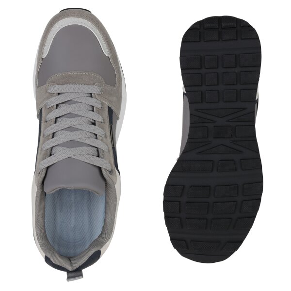 Stiefelparadies Herren Laufschuhe in Grau Wochenangebot