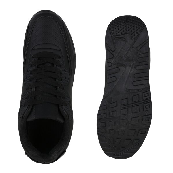 Stiefelparadies Herren Laufschuhe in Schwarz Neueste Stile