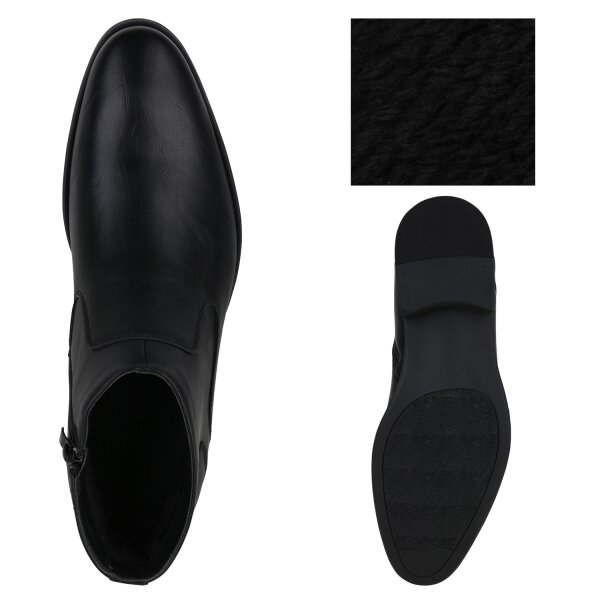 Stiefelparadies Herren Winter Boots in Schwarz Bis zu 55% Rabatt