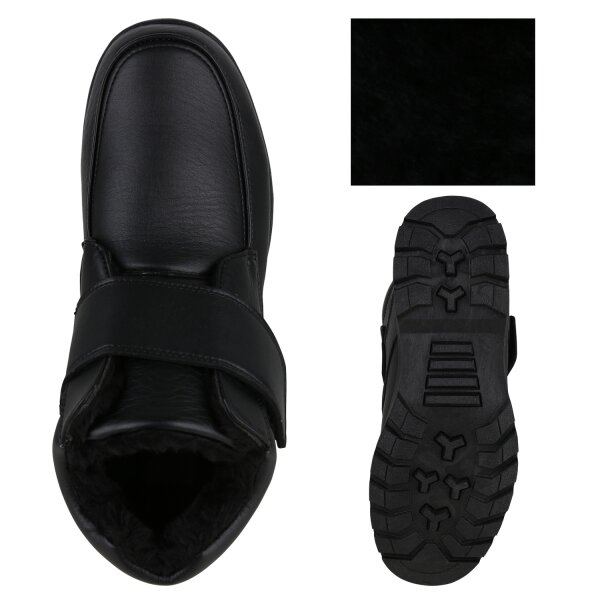 Stiefelparadies Herren Winter Boots in Schwarz Speichern exportieren