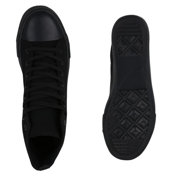 Stiefelparadies Herren Sneaker high in Rot Schlussverkauf