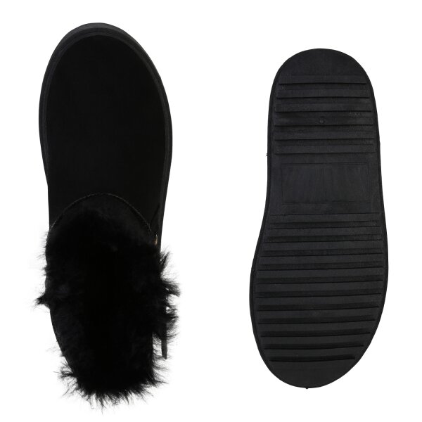 Stiefelparadies Damen Winter Boots in Schwarz 2025