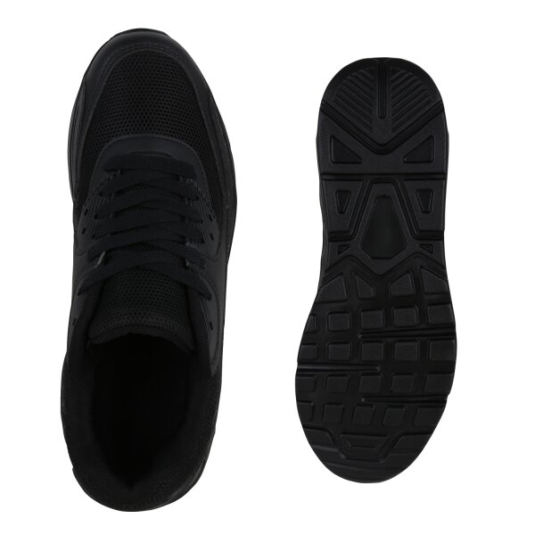 Stiefelparadies Damen Laufschuhe in Schwarz Wochenangebot